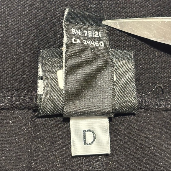 EILEEN FISHER Sz Sz M Pull On Crepe Lantetn Style Pants Flowy Drapy Slinky - Picture 7 of 7